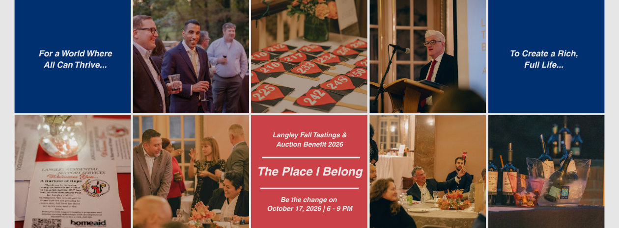 Langley Fall Tastings & Auction Benefit: The Place I Belong